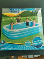 Bestway zwembad 305 x 183 + Intex dekzeil 305 x 183, Tuin en Terras, Ophalen, Gebruikt, Opblaaszwembad, Minder dan 200 cm