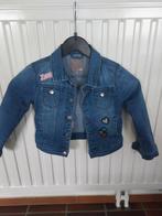 Jeans vestje voor meisjes, Ophalen, Zo goed als nieuw, Maat 110