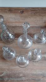 Carafes anciennes, Maison & Meubles, Cuisine | Vaisselle, Enlèvement, Utilisé, Verre ou Verres