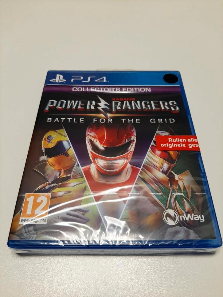 PS4 Power Rangers - Battle for the grid NIEUW SEALED, Games en Spelcomputers, Games | Sony PlayStation 4, Zo goed als nieuw, Ophalen of Verzenden