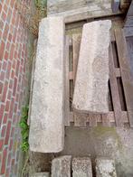 Borduur graniet 2x, Gebruikt, Natuursteen, Ophalen