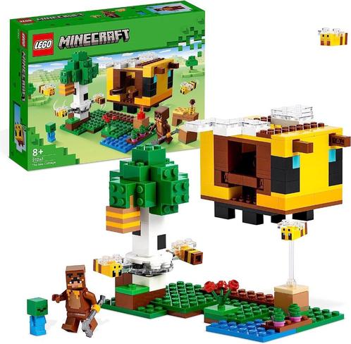 LEGO Minecraft 21241 La cabane aux abeilles scellée, Enfants & Bébés, Jouets | Duplo & Lego, Neuf, Lego, Ensemble complet, Enlèvement ou Envoi