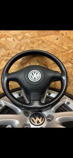 Volkswagen Golf 4 - 3-spaaks lederen stuurwiel - Match2, Auto-onderdelen, Ophalen, Volkswagen
