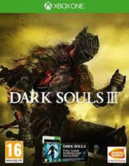 Jeu Xbox One Dark Souls 3., Consoles de jeu & Jeux vidéo, Jeux | Xbox One, Comme neuf, Aventure et Action, 1 joueur, À partir de 16 ans