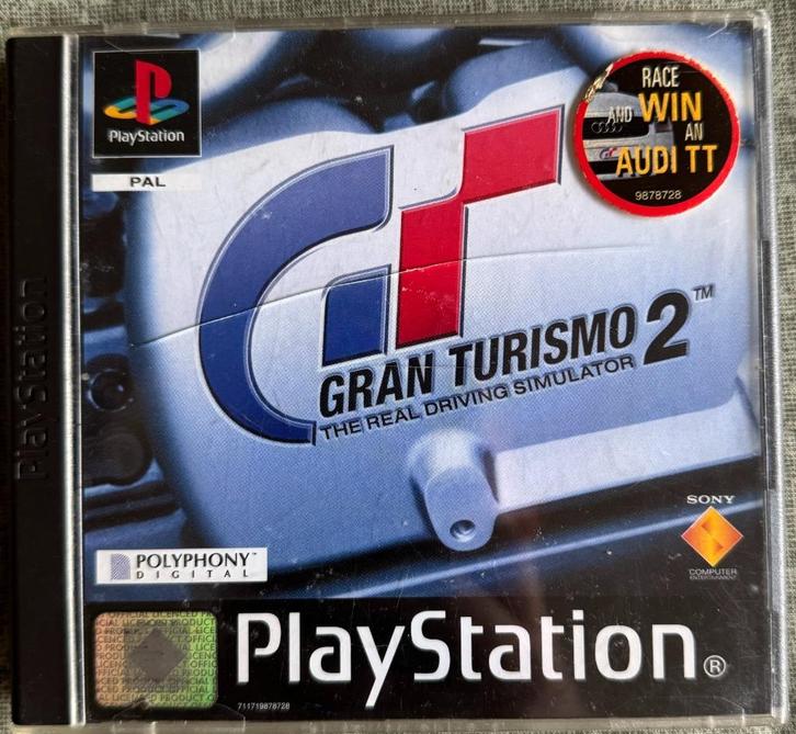 Gran Turismo 2 [PS1], Games en Spelcomputers, Games | Sony PlayStation 1, Gebruikt, Racen en Vliegen, 1 speler, Vanaf 3 jaar, Eén computer