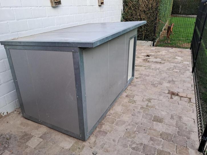 Hondenhok XXL Geïsoleerd, Dieren en Toebehoren, Hondenhokken, Zo goed als nieuw, Hondenkennel, 100 cm of meer, 110 cm of meer