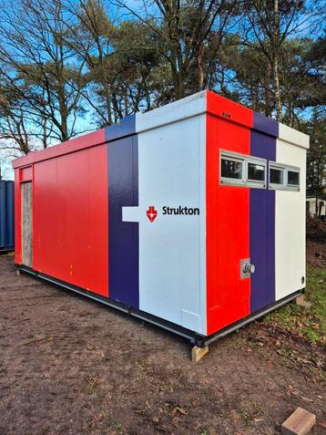 3x woonunit, bouwkeet, sanitair unit, kantoorunit, camping beschikbaar voor biedingen