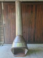 Boley metalen design  open haard, Huis en Inrichting, Haarden, Ophalen, Gebruikt, Hangende haard, Houthaard