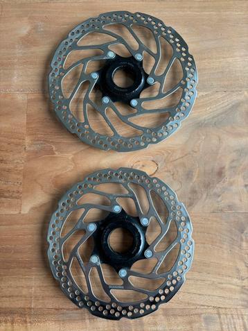 Shimano centerlock remschijven te koop 160/180 beschikbaar voor biedingen