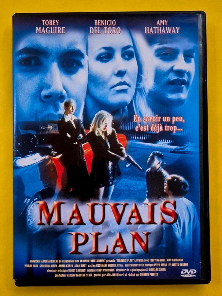DVD du film Un mauvais plan - Benicio Del Toro 1997 V, Cd's en Dvd's, Dvd's | Thrillers en Misdaad, Zo goed als nieuw, Detective en Krimi
