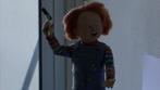 Halloween - Chucky pratende pop 30 cm, Gebruikt, Ophalen of Verzenden