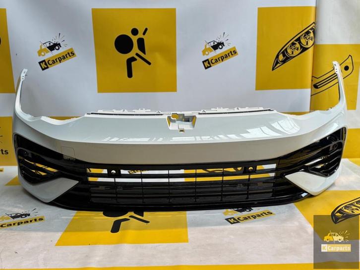 VOLKSWAGEN GOLF 8 R R20 VOORBUMPER PDC 5H0807221E LC9A, Auto-onderdelen, Carrosserie, Bumper, Volkswagen, Voor, Gebruikt
