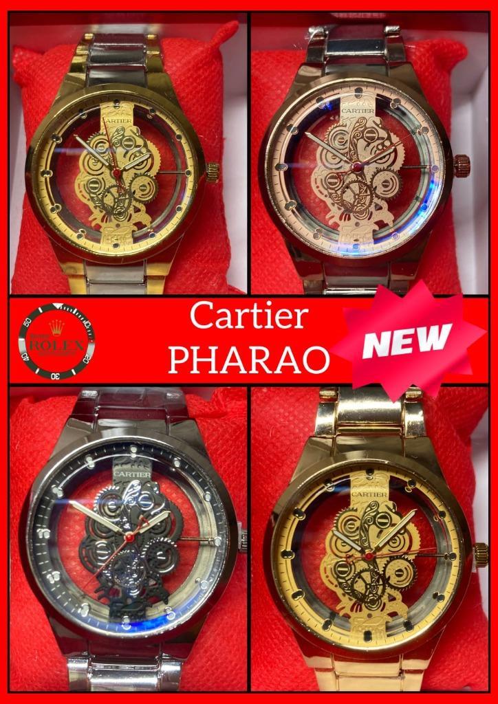 Pharao CRT skeleton wijzerplaat, Handtassen en Accessoires, Horloges | Dames, Nieuw, Polshorloge, Overige merken, Staal, Staal