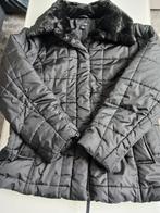 Zwarte jas merk H&M te koop.Maat L, Kleding | Dames, Jassen | Winter, Ophalen, Zo goed als nieuw, Maat 42/44 (L)