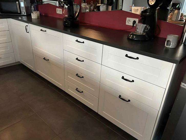 Portes de cuisine IKEA – Lot complet – sans poignée, Huis en Inrichting, Kasten | Schoenenkasten, Zo goed als nieuw, Ophalen