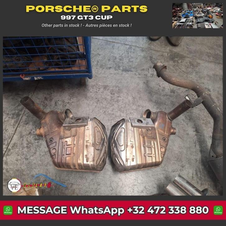 Voordemper voor Porsche 997 CUP, Auto-onderdelen, Uitlaatsystemen, Oldtimer onderdelen, Porsche, Gebruikt, Ophalen