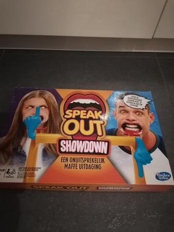 Spel speak out: nog NIEUW. Merk: Hasbro beschikbaar voor biedingen