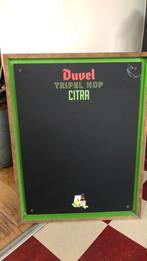 Duvel Citra trippel hop krijtbord, Verzamelen, Ophalen, Gebruikt, Reclamebord, Plaat of Schild, Duvel