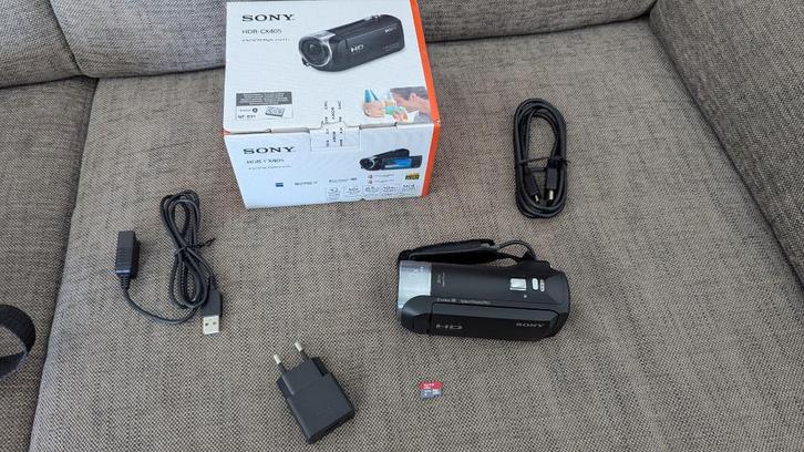 Sony videorecorder handycam HDR-CX405, Audio, Tv en Foto, Videocamera's Digitaal, Zo goed als nieuw, Camera, Geheugenkaart, Sony