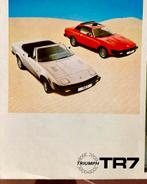 Oldtimer TRIUMPH / JAGUAR / INNOCENTI 1975 Autofolder, BRITISH leyland, Overige merken, Zo goed als nieuw, Verzenden