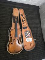Antieke viool 3/4 met kistje, Muziek en Instrumenten, Strijkinstrumenten | Violen en Altviolen, Gebruikt, 3/4-viool, Viool, Ophalen of Verzenden