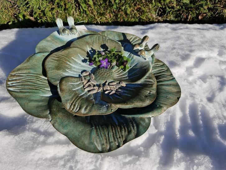 vogelvoederbak , schaal, Tuin en Terras, Vogelhuisjes en Vogelbaden, Nieuw, Ophalen of Verzenden