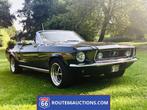 Ford Mustang cabriolet | 1968 | Route 66 Auctions, Auto's, Oldtimers, Zwart, Bedrijf, Handgeschakeld, Overige carrosserie