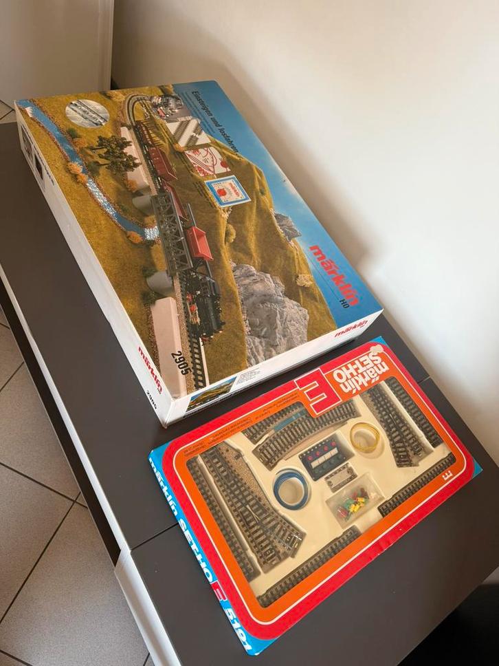 Marklin complete set 2905 + extension set, Hobby en Vrije tijd, Modeltreinen | Overige schalen, Zo goed als nieuw, Märklin, Ophalen