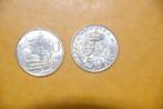 50 Belgische Frank 1958 VL en 1960 in zeer goede staat, Zilver, Zilver, Verzenden, Setje