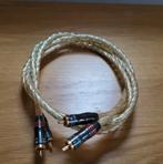 Qed zilveren spiraal (3 paar beschikbaar), Audio, Tv en Foto, Audiokabels en Televisiekabels, Ophalen of Verzenden