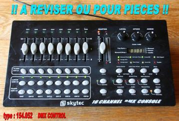 dmx controler disponible aux enchères