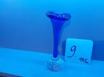 Vaasje tulp vorm item 9 Mint staat, Maison & Meubles, Accessoires pour la Maison | Vases, Comme neuf, Bleu, Moins de 50 cm, Enlèvement ou Envoi