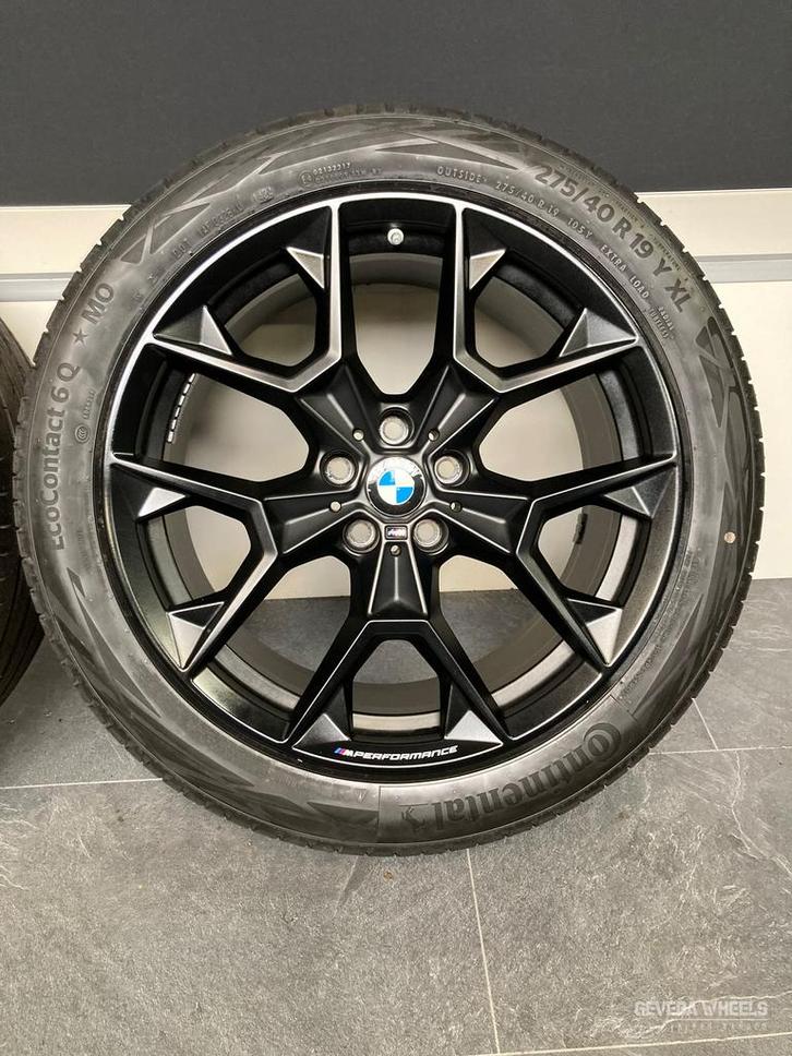 19” originele BMW 5 I5 G60 G61 velgen + banden breedset 942M, Autos : Pièces & Accessoires, Pneus & Jantes, Pneus et Jantes, Pneus été