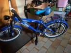 Blauwe kinderfiets Popal 18” mountainbike, 16 tot 20 inch, Popal, Gebruikt, Ophalen of Verzenden