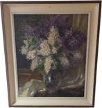 Anne Maillart "bloemenstilleven"., Antiek en Kunst, Kunst | Schilderijen | Klassiek, Ophalen