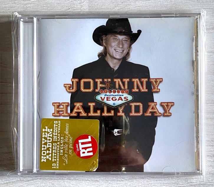 J.Hallyday - DESTINATION VEGAS (Edit.1996) / Staat Als Nieuw, Cd's en Dvd's, Cd's | Overige Cd's, Zo goed als nieuw, Ophalen of Verzenden