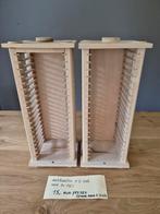 Houten CD rekken. 15€ per stuk., Ophalen