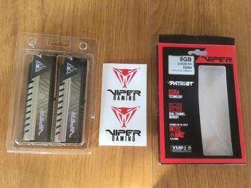 Patriot Memory Viper Elite DDR4 2666 8GB (2x4Go) C16 Kit de  beschikbaar voor biedingen