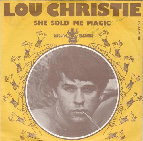 45T: Lou Christie: She sold me magic   Pop, Cd's en Dvd's, Vinyl Singles, Gebruikt, Single, Pop, 7 inch, Ophalen of Verzenden