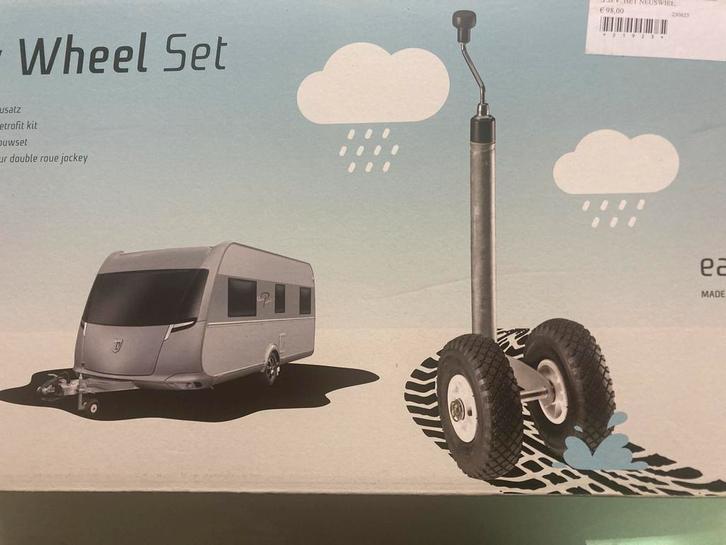 Roue à double nez, pneus pneumatiq pour caravane ou remorque, Caravanes & Camping, Caravanes Accessoires, Neuf, Enlèvement ou Envoi