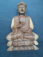 Bouddha assis sur un lotus/vitarka mudra/fait main, Enlèvement ou Envoi, Neuf