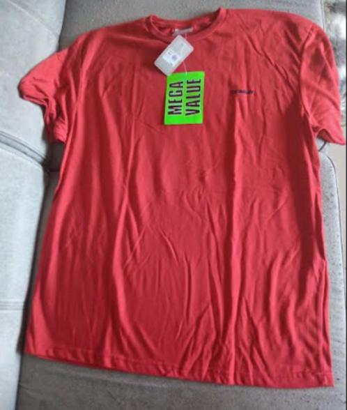T-shirt 'Donnay rouge' L NEUF, Kleding | Heren, T-shirts, Nieuw, Maat 52/54 (L), Rood, Ophalen of Verzenden