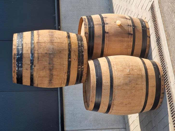 Bourgogne wijnvat wijnvaten decoratie regenton, Tuin en Terras, Bloempotten, Gebruikt, Ophalen of Verzenden