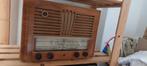 Lampenradio in werking, Ophalen