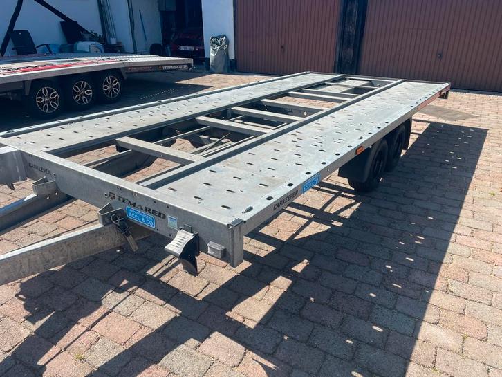 Temared autotransport trailer 2,7t, Auto diversen, Aanhangers en Bagagewagens, Gebruikt, Ophalen