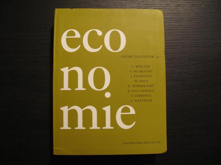 Economie  -Een Inleiding - André Decoster-, Boeken, Economie, Management en Marketing, Ophalen of Verzenden