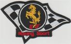 Ferrari Racing Sport stoffen opstrijk patch embleem #8, Envoi, Neuf