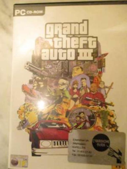 Grand theft Auto iii en andere games, Games en Spelcomputers, Games | Pc, Zo goed als nieuw, Racen en Vliegen, Ophalen of Verzenden