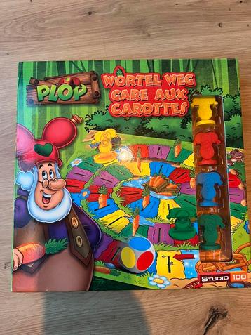 Gezelschapsspel Plop: wortel weg beschikbaar voor biedingen