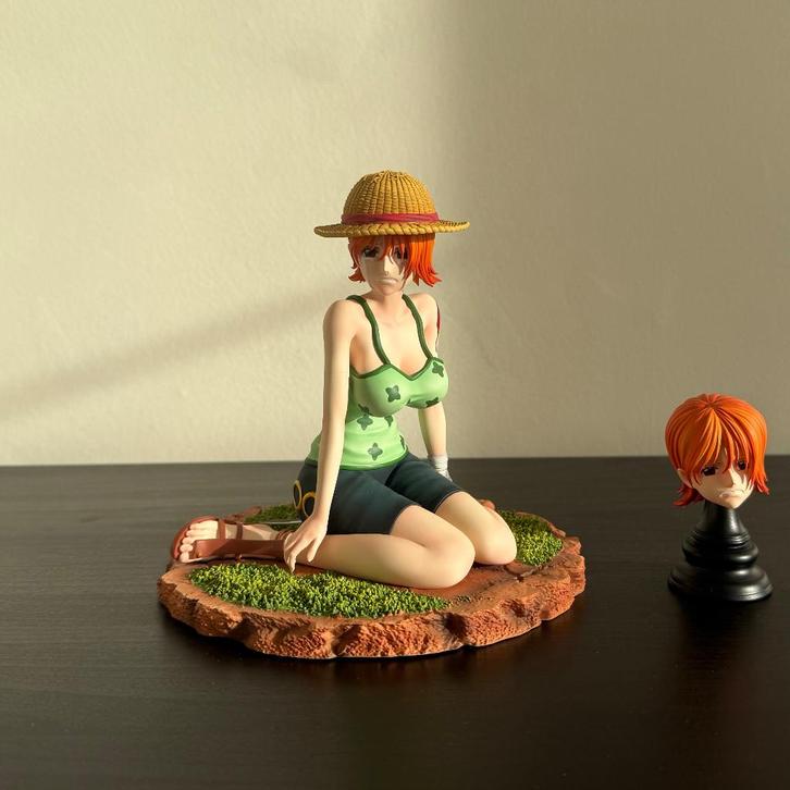 Dream Lab Studio Nami One Piece Figurine Statue Résine, Collections, Statues & Figurines, Comme neuf, Enlèvement